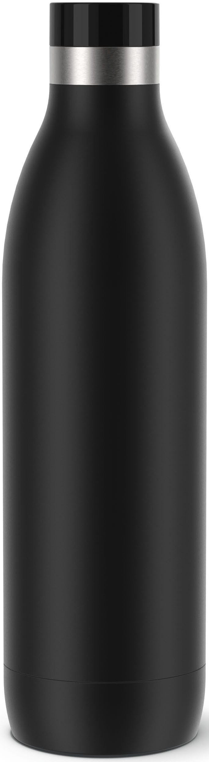 Emsa Isolierflasche Trinkflasche Bludrop, 1 Liter, auslaufsicher, 360°-rundum-Trinköffnung, 40 h kalt, 20 h warm