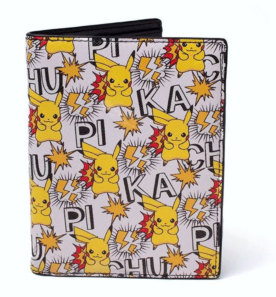 POKÉMON Geldbörse Pokémon Pikachu Geldbörse Portemonnaie Wallet 12x10 cm offiziell
