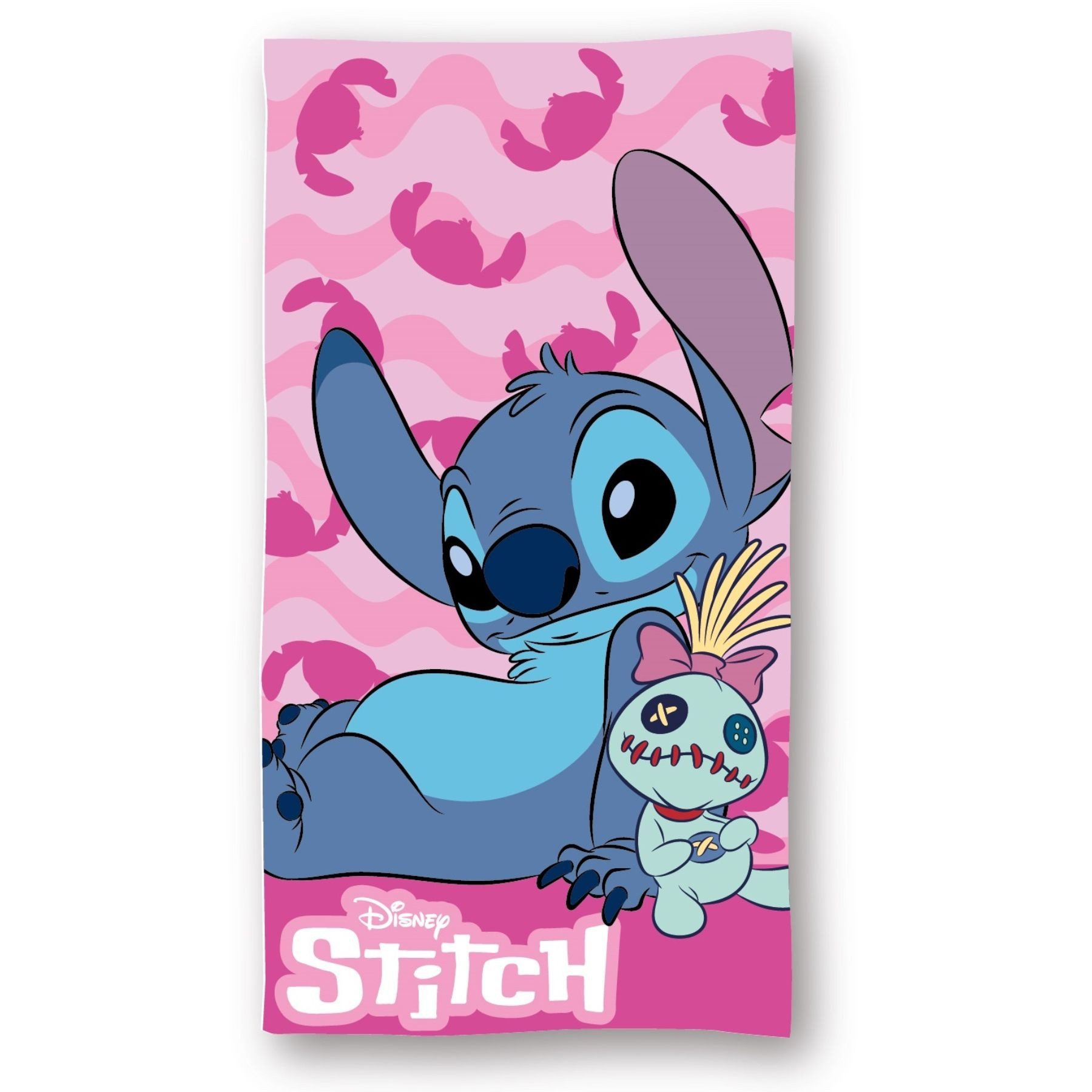 Lilo & Stitch Strandtuch – Weiches Mikrofaser-Badetuch 140x70 cm für Kinder