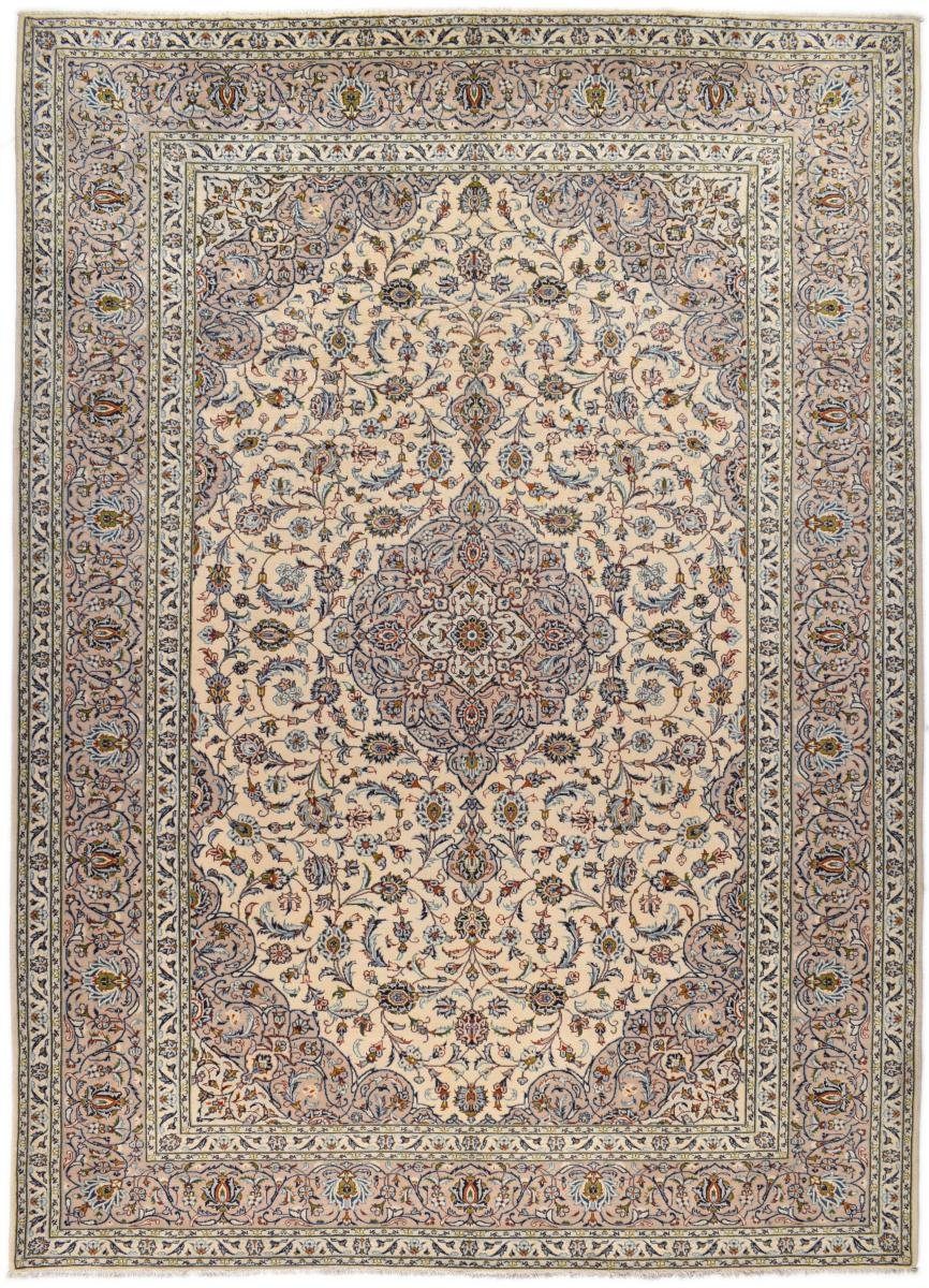 Orientteppich Keshan 274x375 Handgeknüpfter Orientteppich / Perserteppich, Nain Trading, rechteckig, Höhe: 12 mm