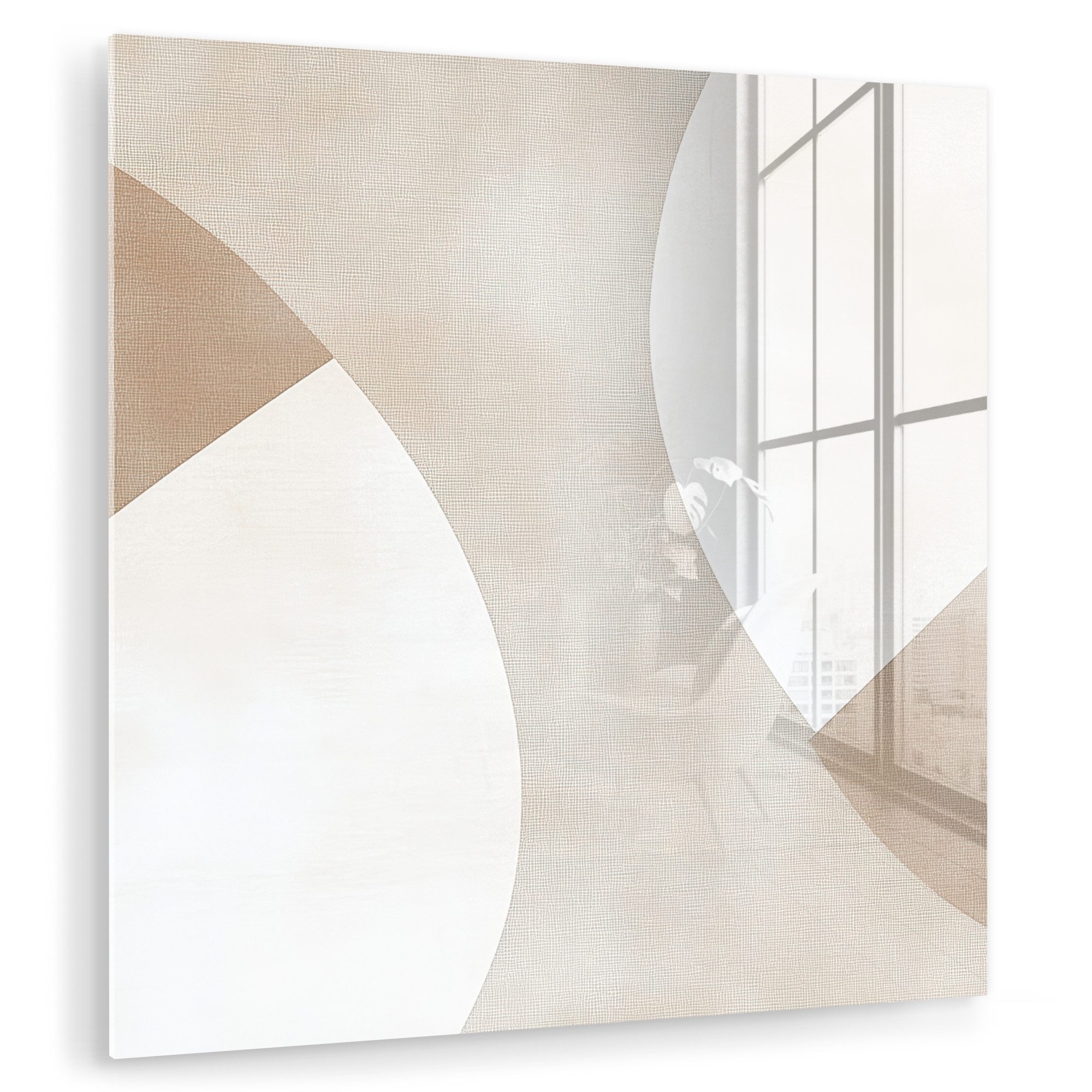 MuchoWow Acrylglasbild Braun - Japandi - günstig online kaufen