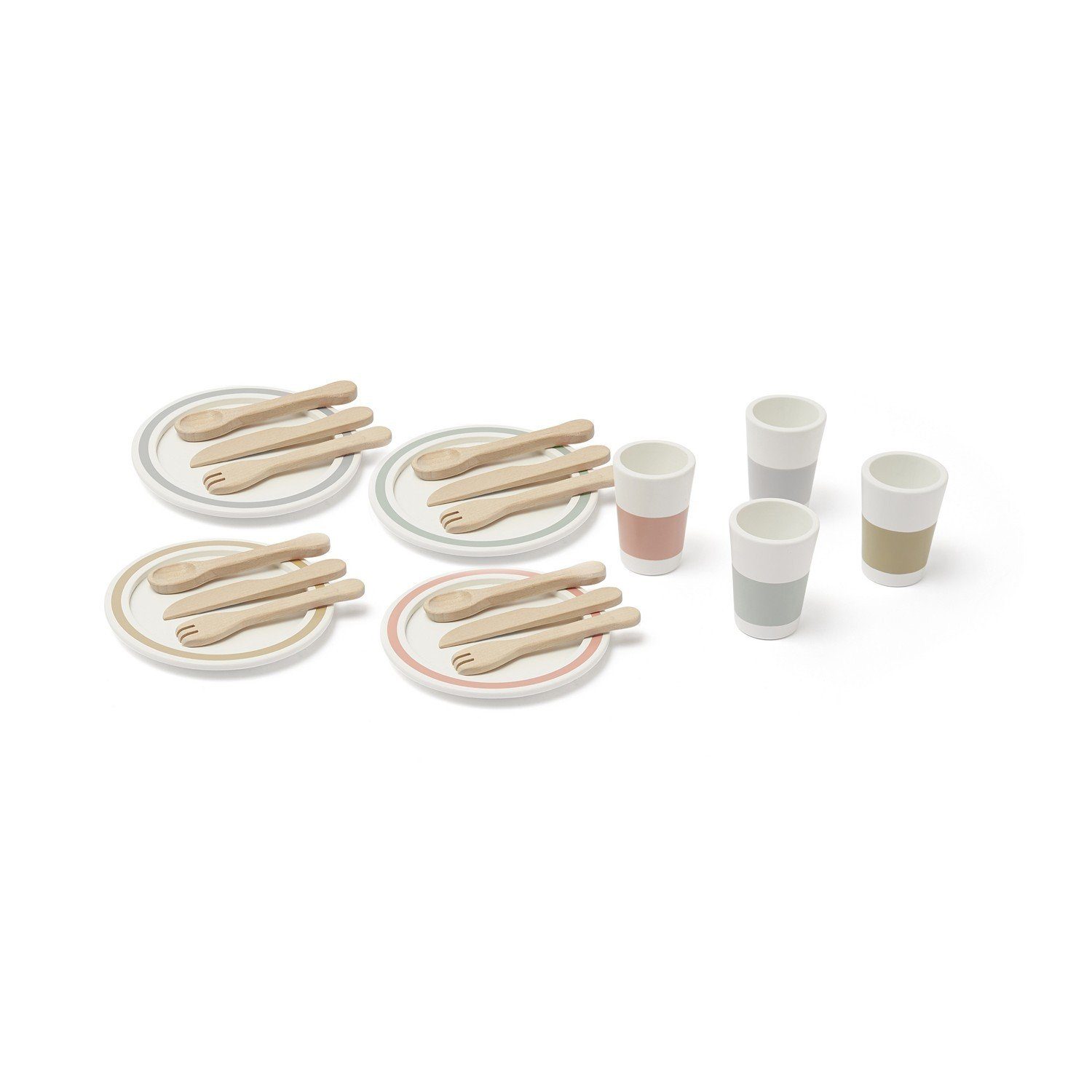 Kids Concept Spielgeschirr Serviceset Kids Bistro, günstig online kaufen