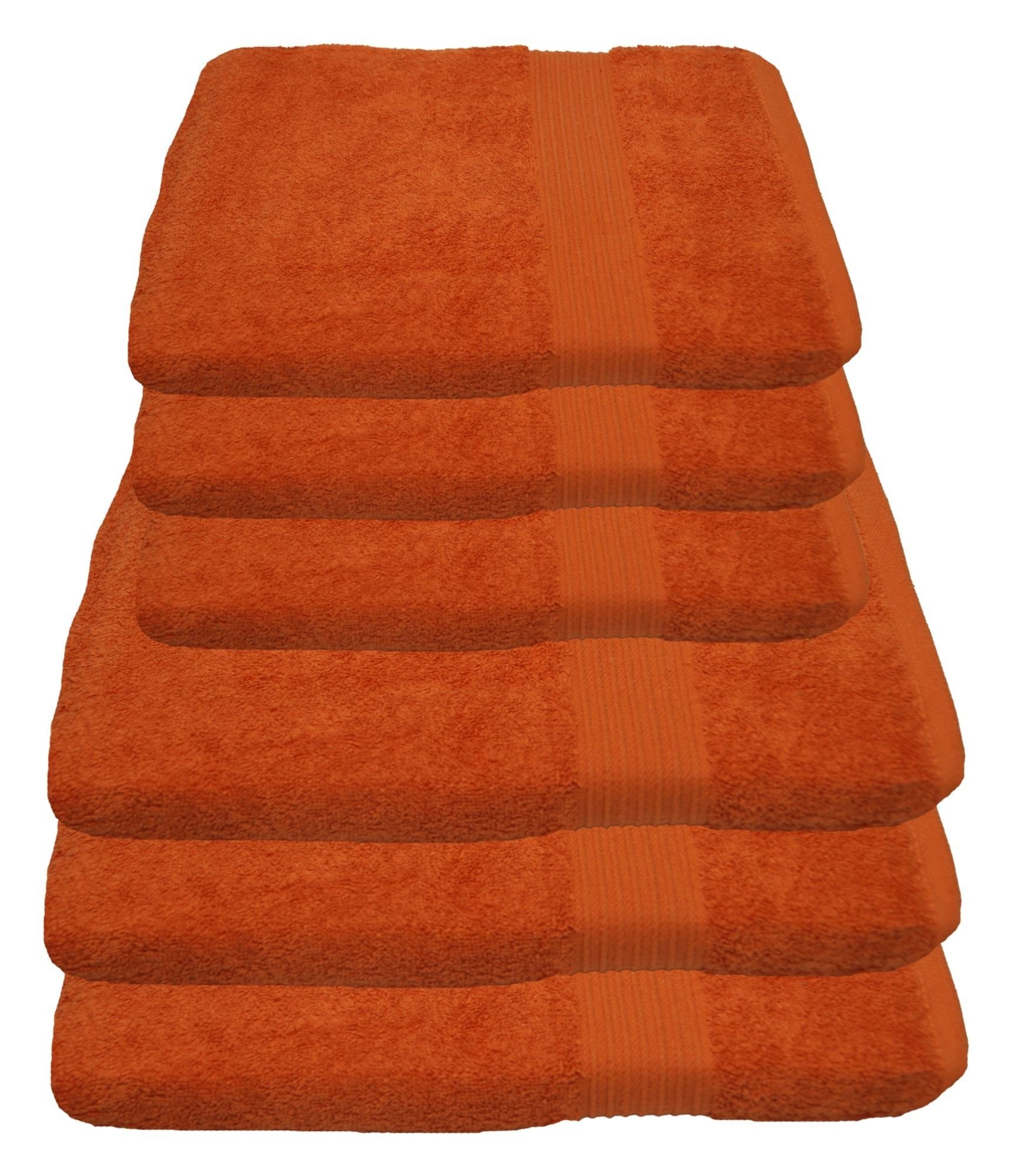 Julie Julsen Handtücher 6-Handtücher-Terrakotta, Baumwolle (6-St) günstig online kaufen