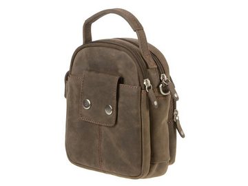 Bear Design Gürteltasche Dark-Nature Leder, Hüfttasche, Ledertasche