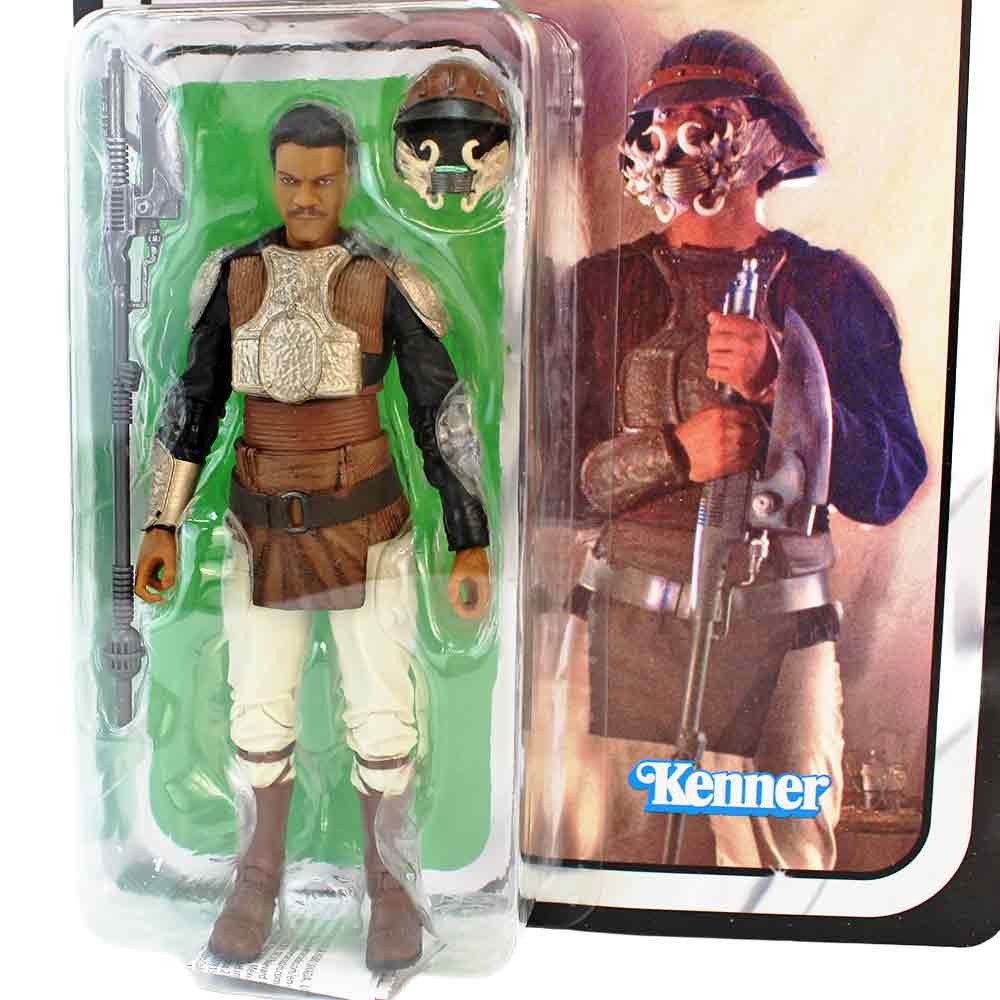 Hasbro Actionfigur Star Wars Return of the Jedi Lando Calrissian Figur, (3-tlg)