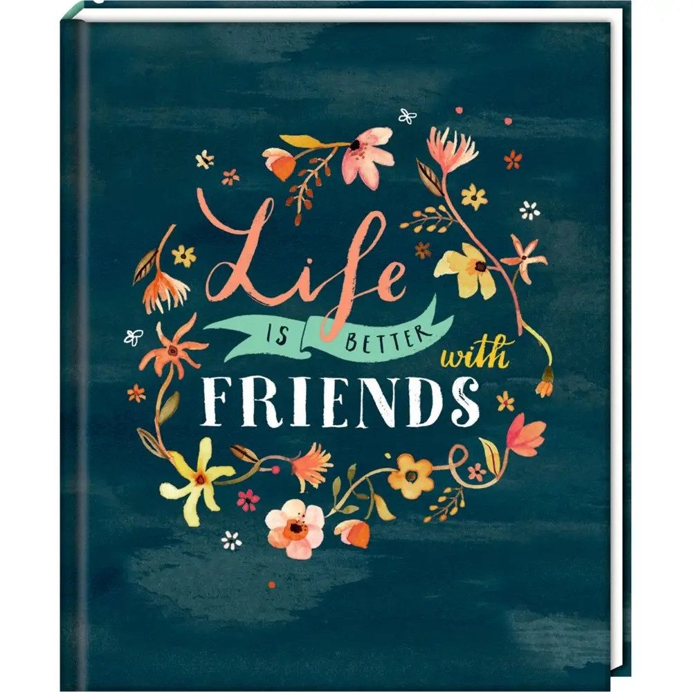COPPENRATH DIE SPIEGELBURG Poesiealbum Freundebuch: Handlettering - Life is better with friends