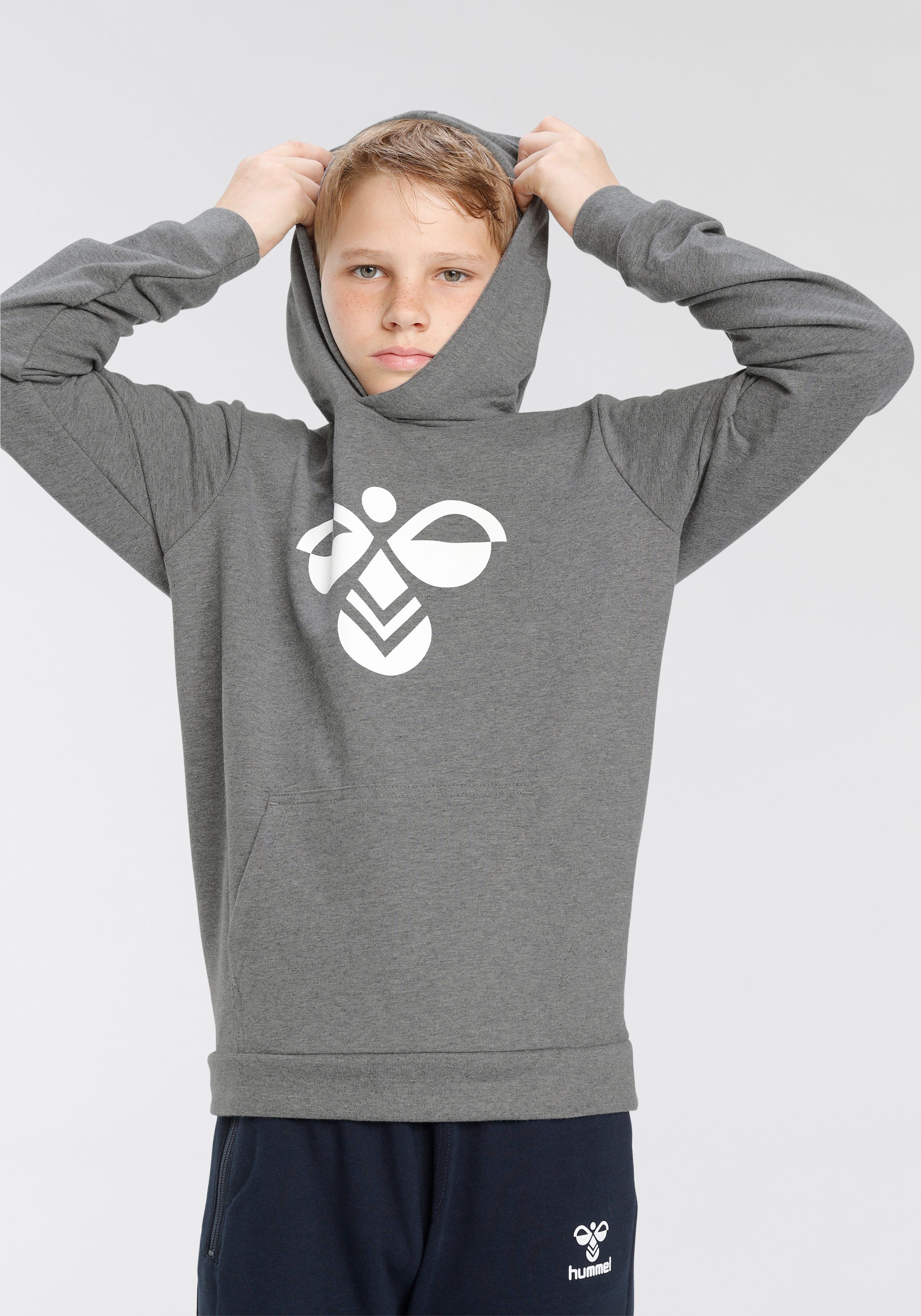 hummel Kapuzensweatshirt HMLCUATRO HOODIE - für Kinder (1-tlg) für Kinder