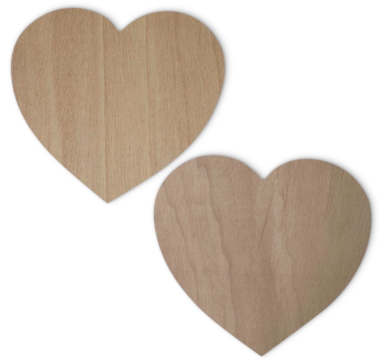 ELMATO Dekoobjekt Elmato 24200 2x Holzherz Размер M ca. 32,5cm Hochzeit Maibaum (2 St)