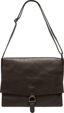 Caspar Umhängetasche TL808 sportlich elegante Damen Cross Body Bag aus Leder