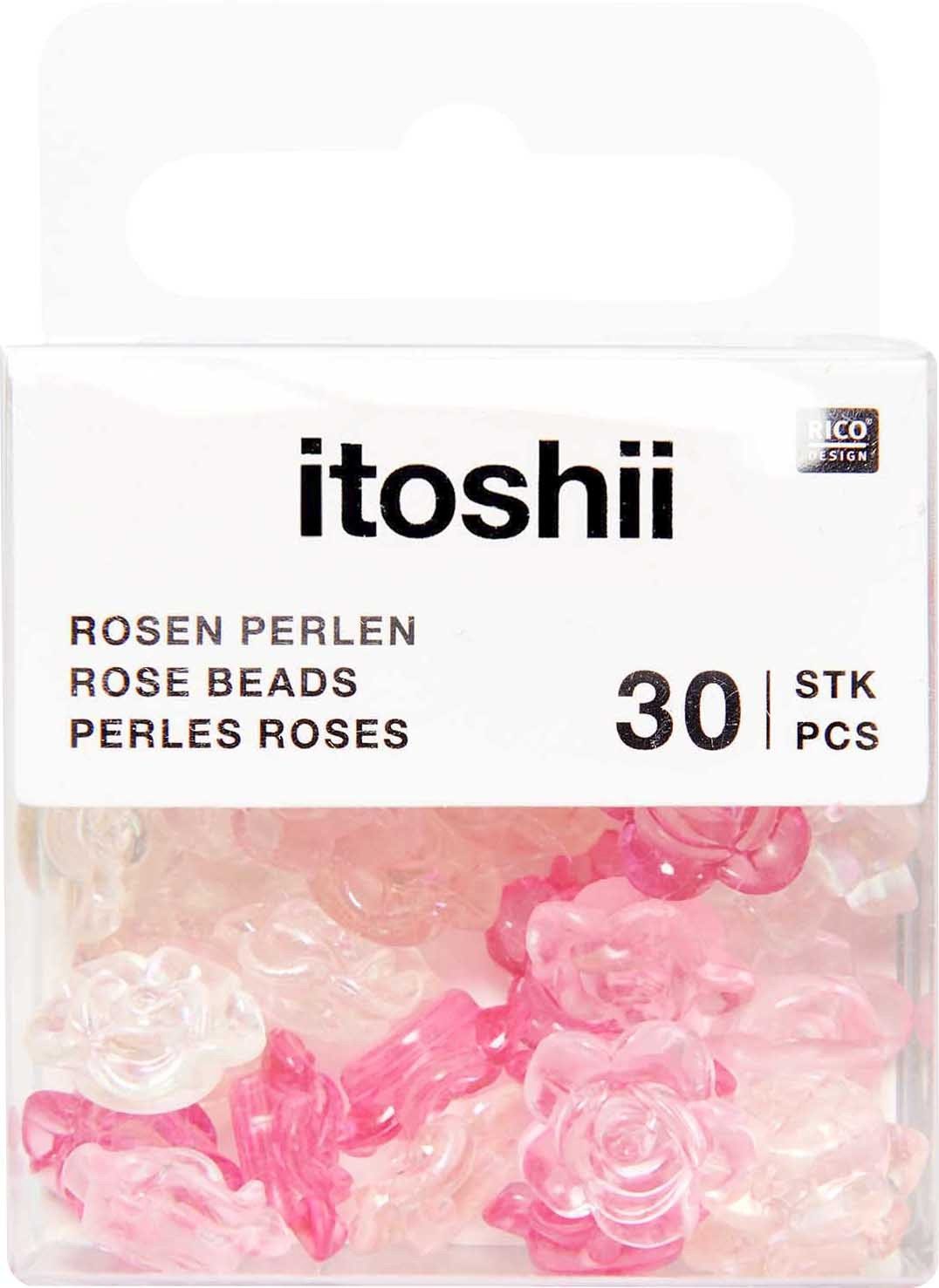 Bastelperlen itoshii Perlen Rosen