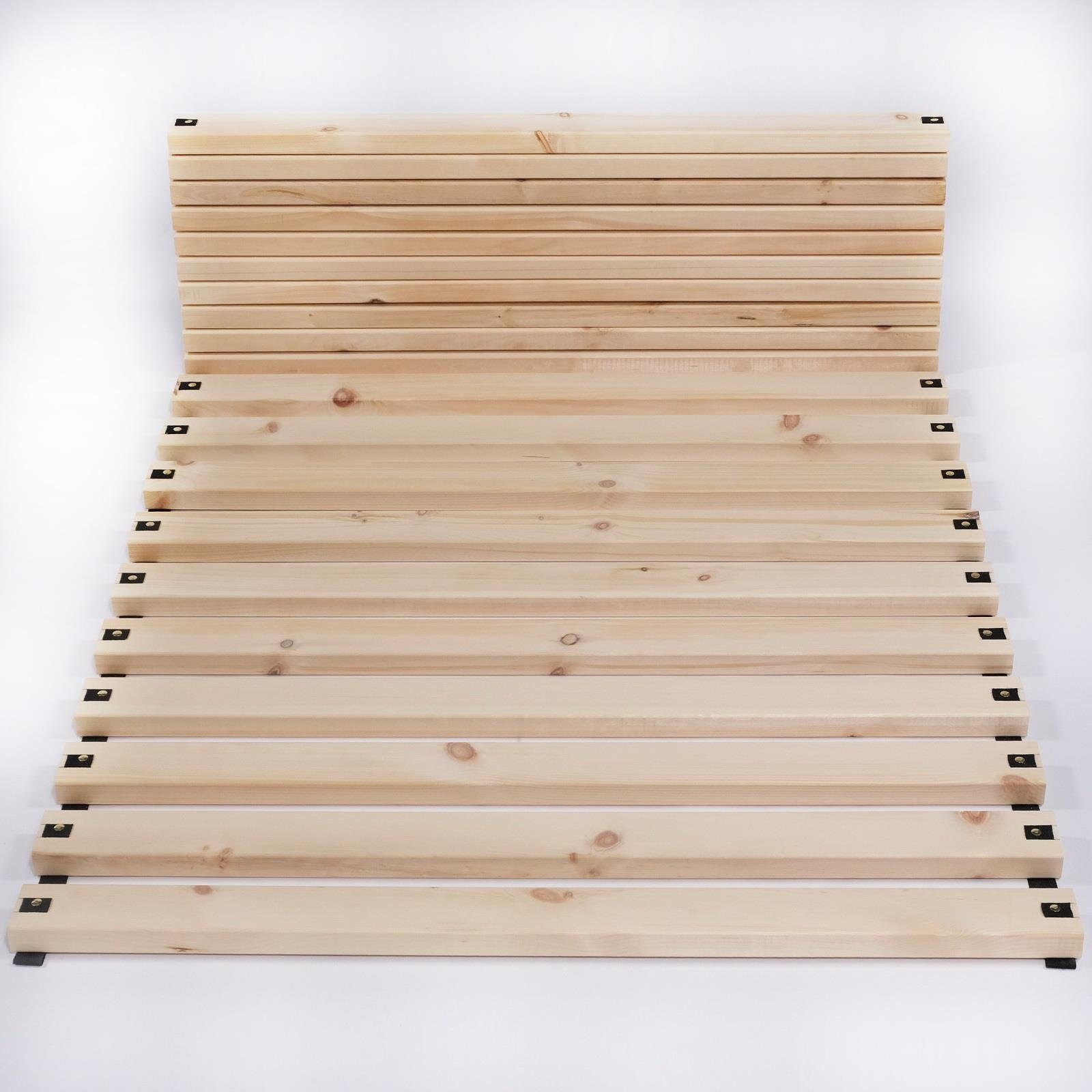 Rollrost Lattenrost Zirbenrollrost "Zirbe" Rolllattenrost 80 x 200 cm 300kg, TUGA-Holztech, Breite 80 90 100 120 140 cm Длина 190 200 210 220 cm auch Wunschmaße