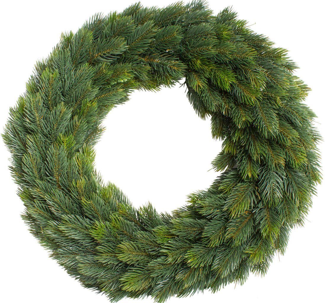 Kunstkranz Edel-Adventskranz einseitig