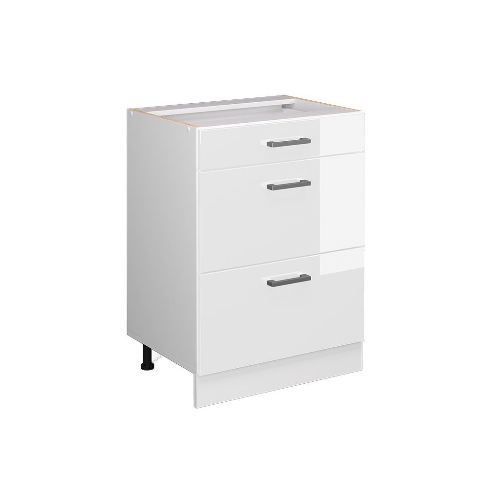 Vicco Unterschrank R-Line, Weiß Hochglanz/Weiß, 60 günstig online kaufen