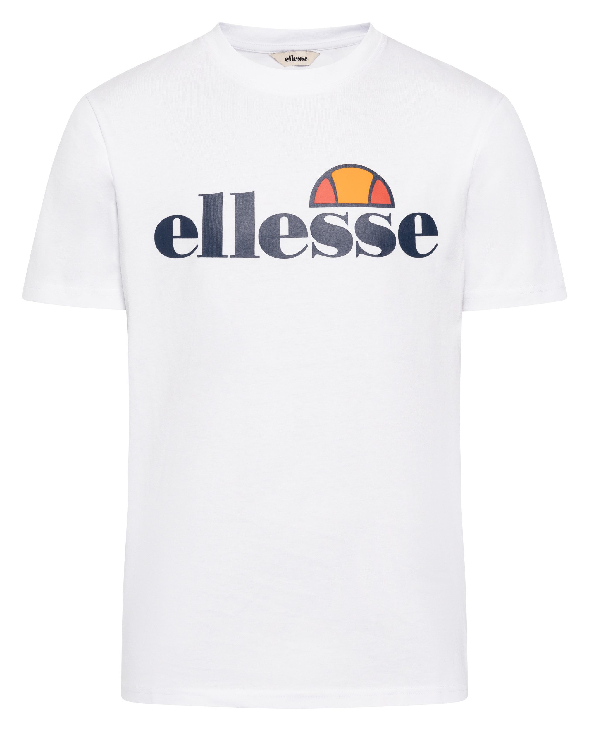 Ellesse T-Shirt SL PRADO TEE mit Logodruck, Kurzarm, schmale Basic-Passform, hüftlange Schnittform – Bild 5 von 5