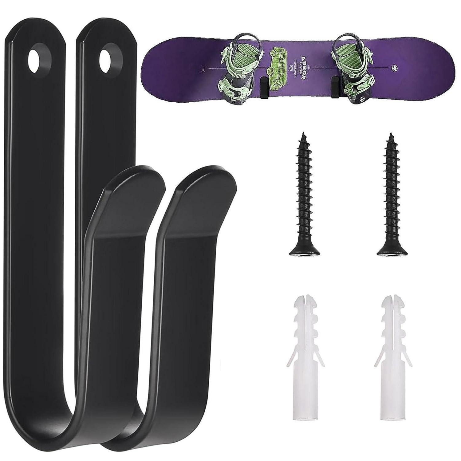 LuxusKollektion Longboard Snowboard Wandhalterung 2er Set (2-St)