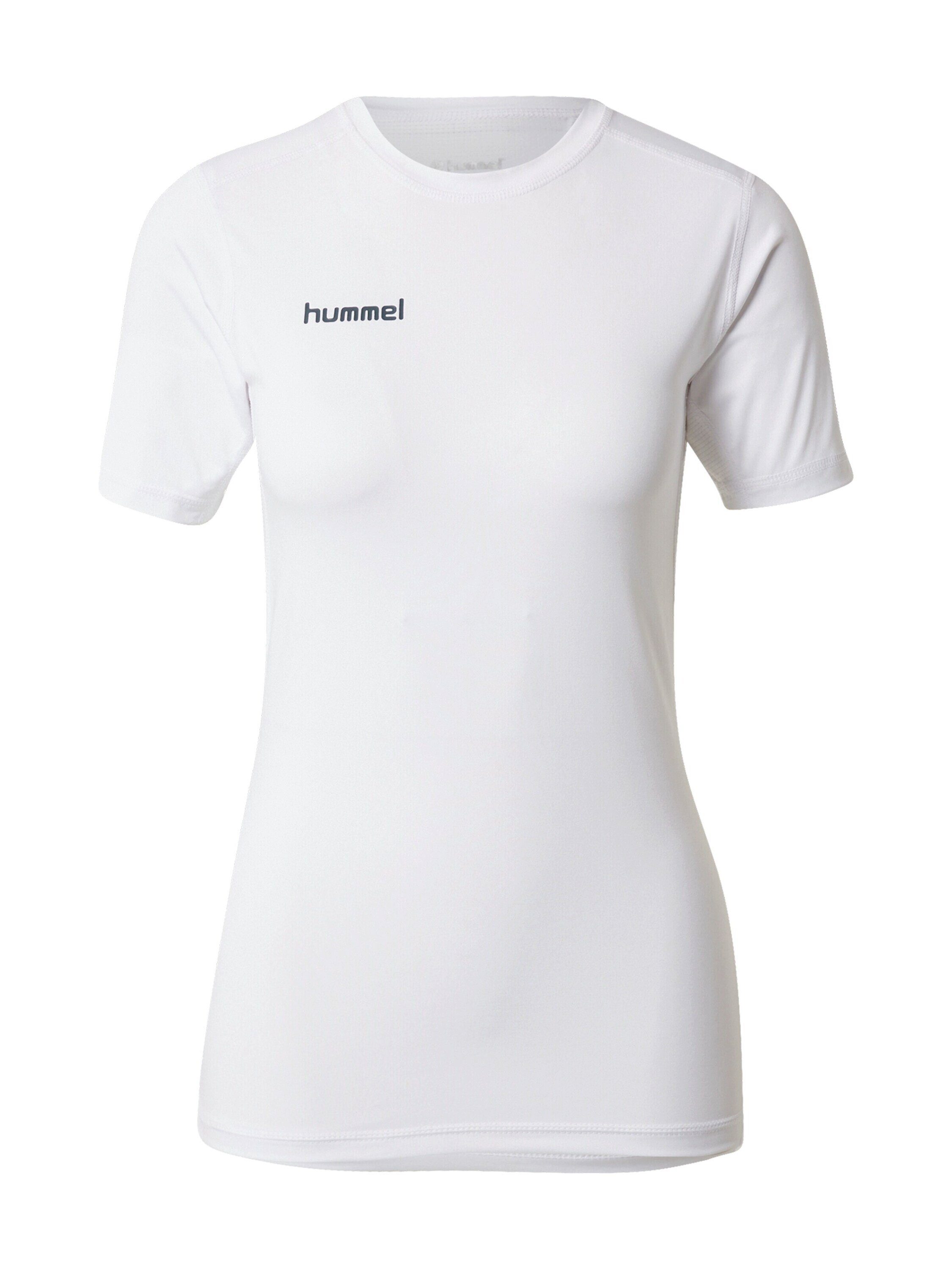 hummel Funktionsshirt (1-tlg) Plain/ohne Details Weiß