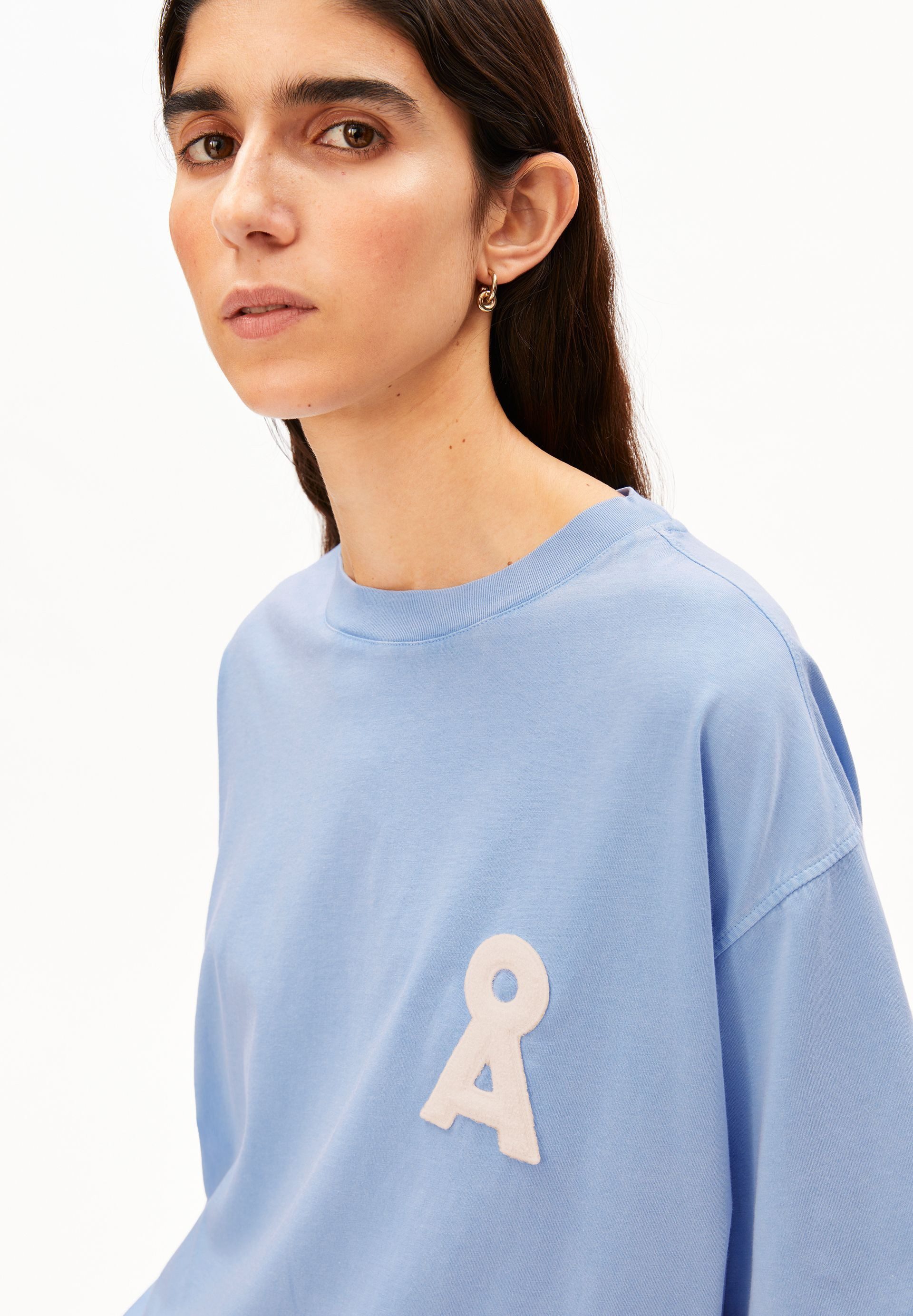 Armedangels T-Shirt DRAWSTRING T-Shirt aus 100% Bio-Baumwolle Oversized Fit