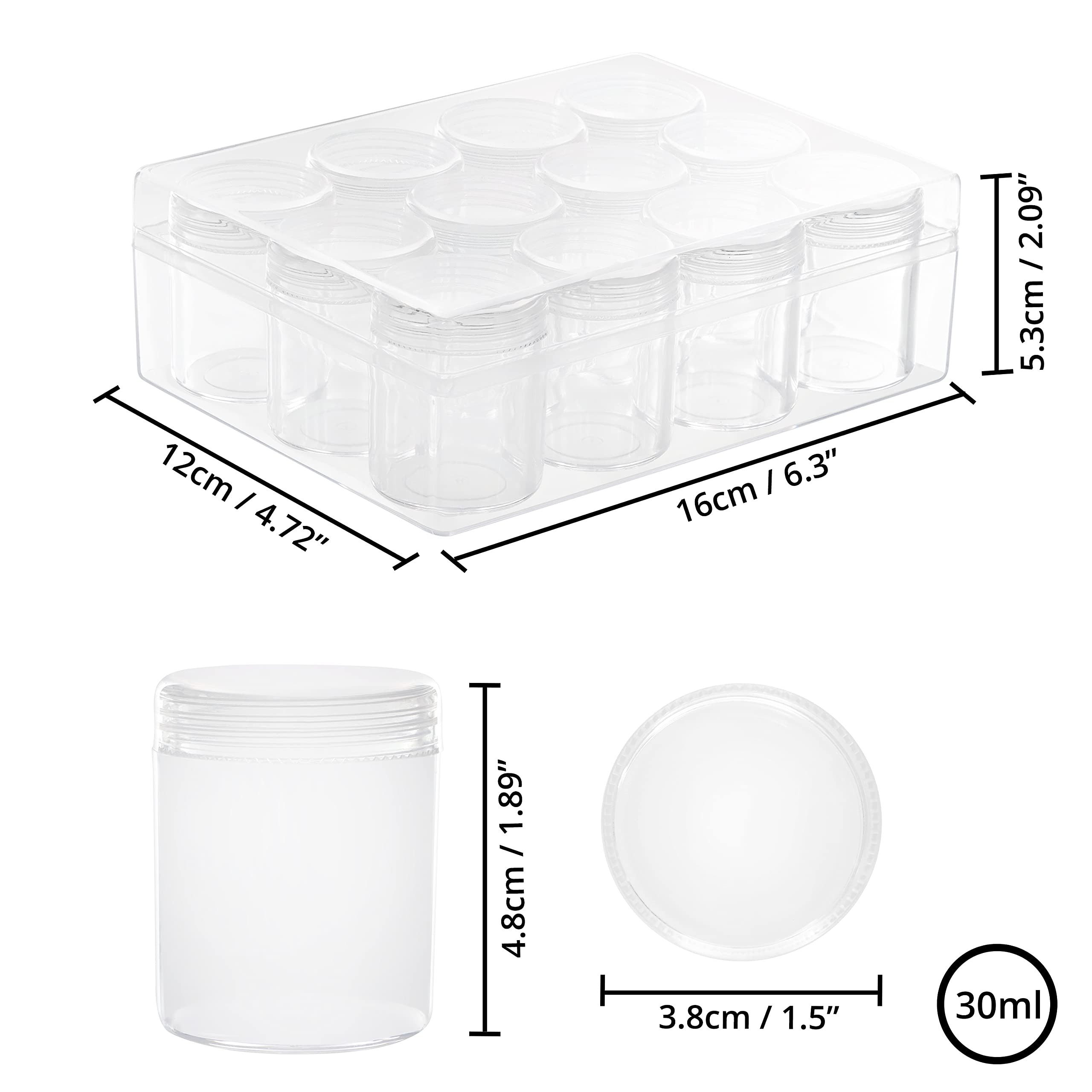 Belle Vous Aufbewahrungsbox Plastikperlen Aufbewahrungsbox - günstig online kaufen