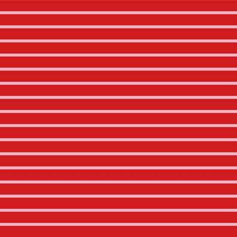 larissastoffe Stoff French Terry, Sweat Stoff, Streifen rot-rosa, Stoffe Meterware, Stoffe zum Nähen, 50 cm x volle Breite