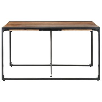 vidaXL Esstisch Esstisch 140x140x75 cm Massivholz mit Palisander-Finish (1-St)