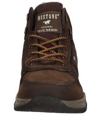 MUSTANG Stiefelette Leder Schnürstiefelette