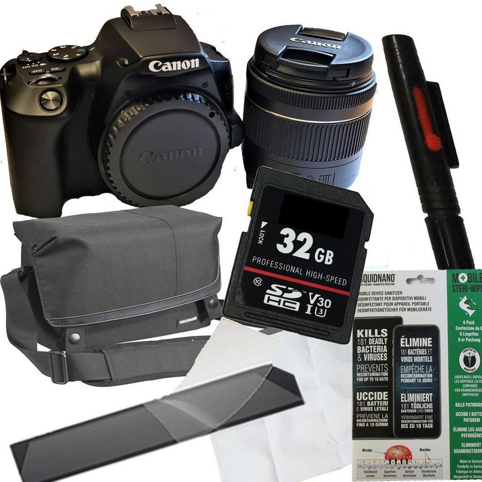 Canon Canon EOS 250D+EF-S 18-55 mm IS Kit Set Angebot Spiegelreflexkamera