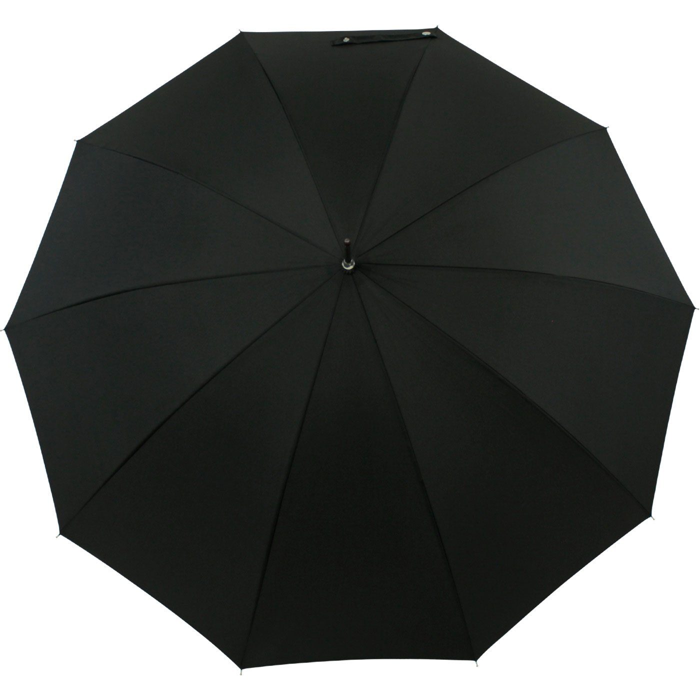 iX-brella Stockregenschirm High Quality mit Auf-Automatik und Stahlgestell, mit Echtholz-Rundhakengriff – Bild 4 von 5
