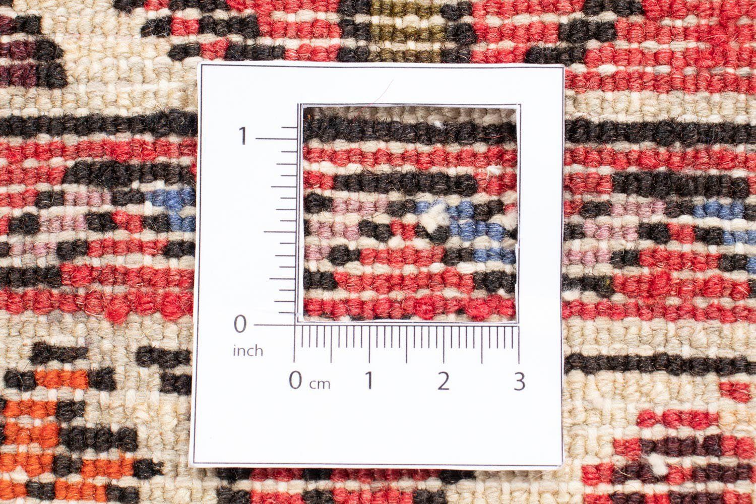Orientteppich Perser - rechteckig, - Handgeknüpft, morgenland, mit 105 Einzelstück x Wohnzimmer, rot, 10 Zertifikat - Nomadic Höhe: mm, 145 cm