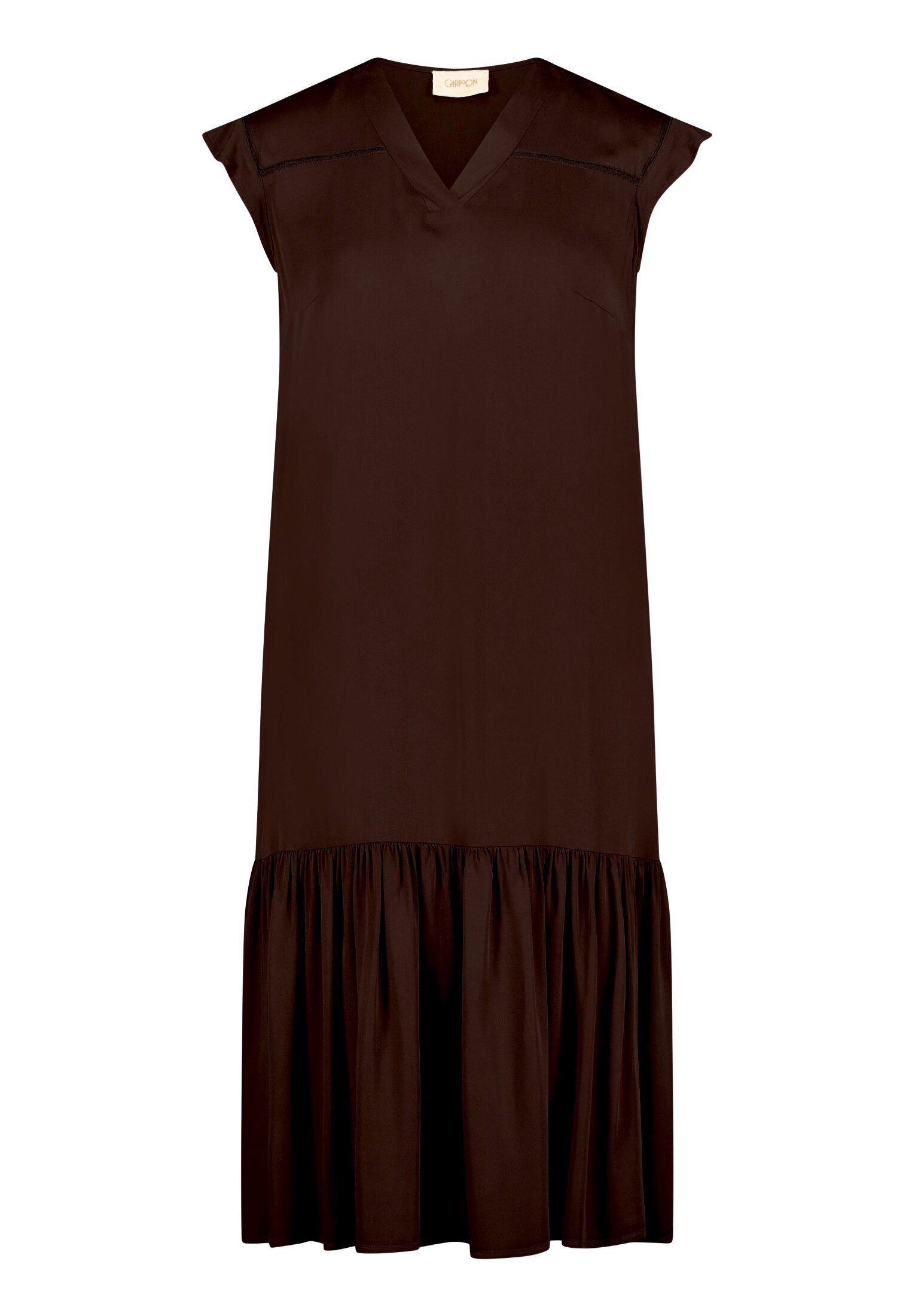 Cartoon Druckkleid Damen mit Flügelärmeln