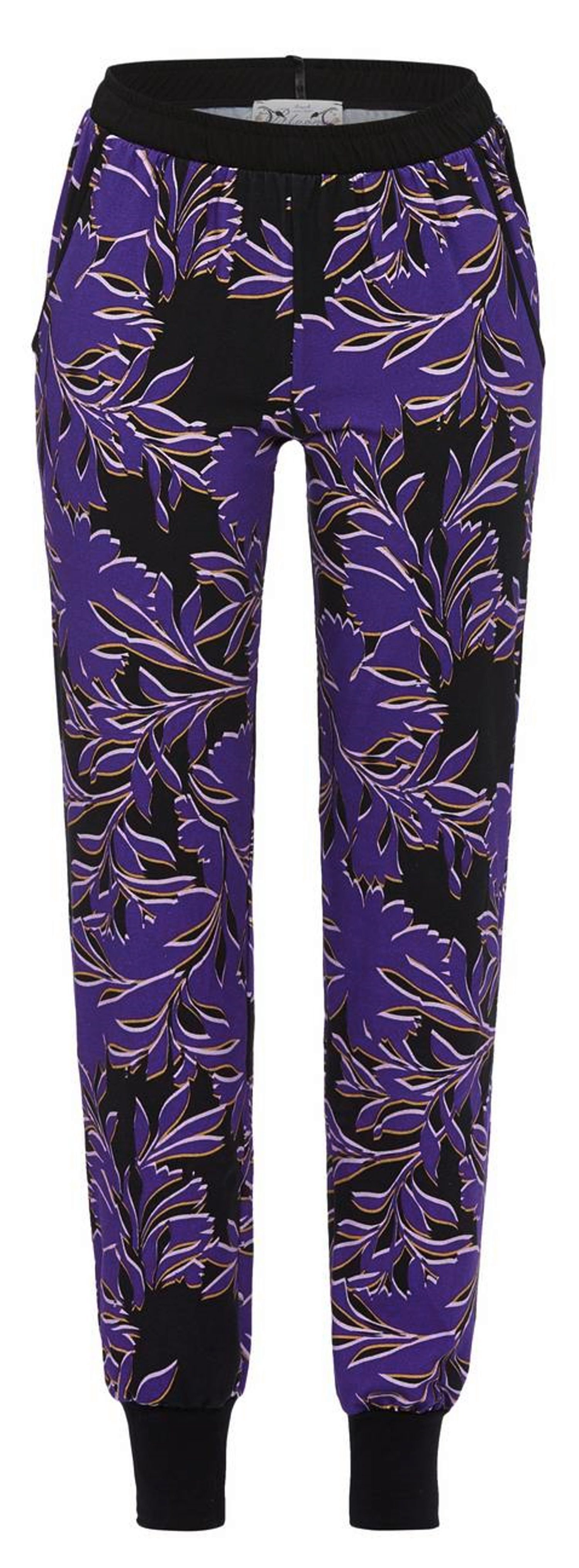 Pyjamahose Modische Damen Schlafanzughose lang