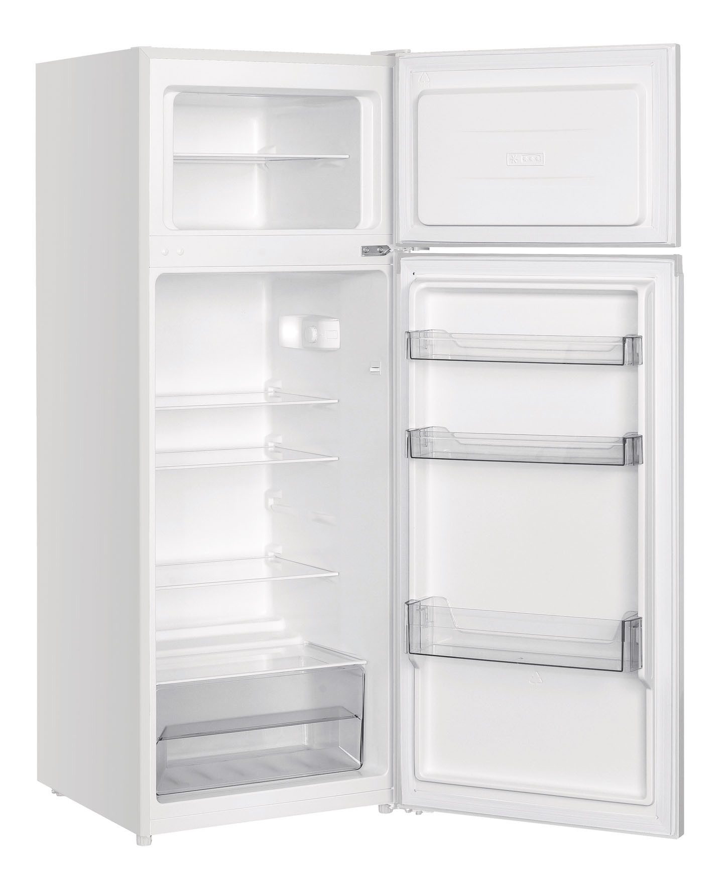 BAUKNECHT Kühlschrank K55T0 413W, 143 cm hoch, 55 cm breit