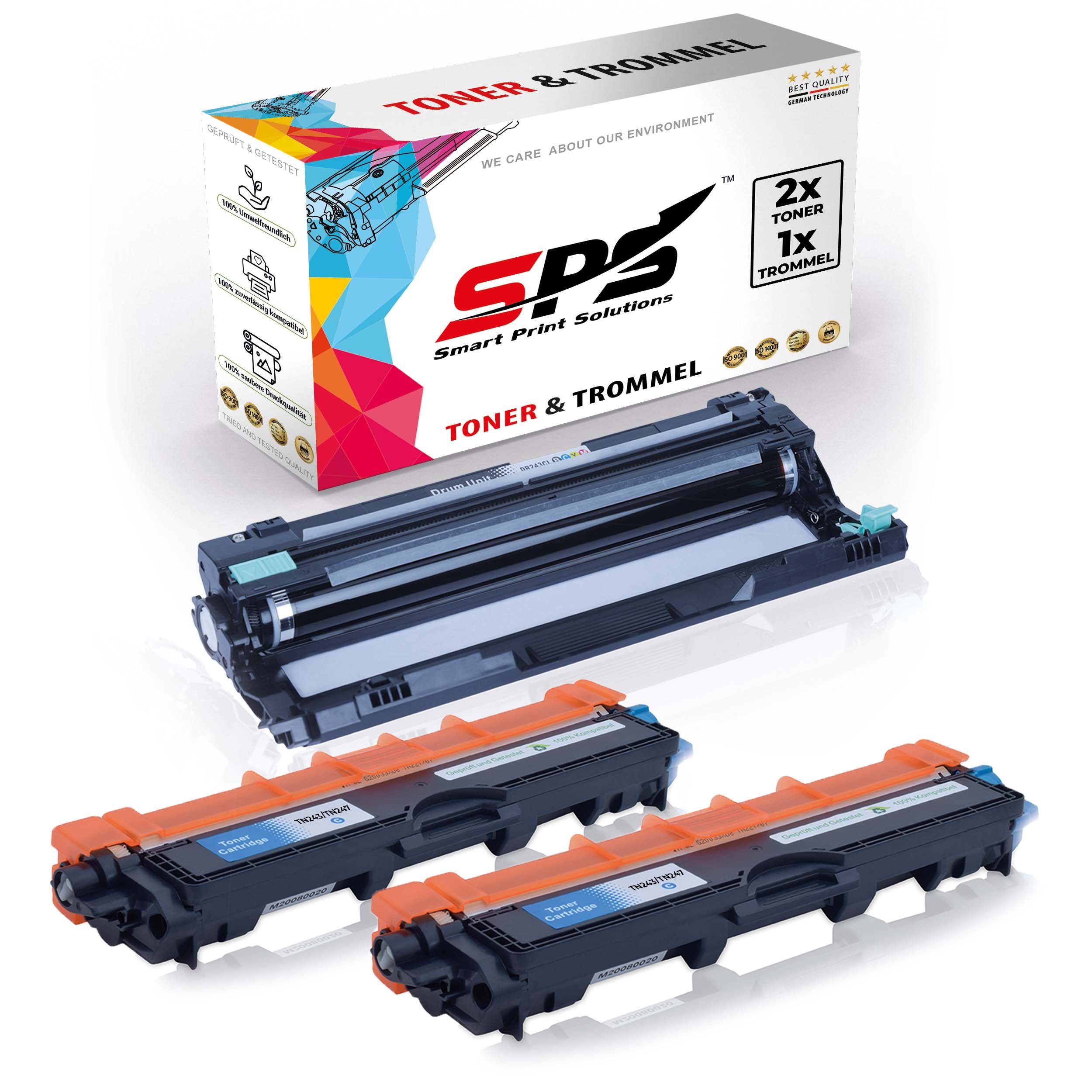 SPS Tonerkartusche Kompatibel für Brother MFC-L3770CDWA DR-243CL, (3er Pack)