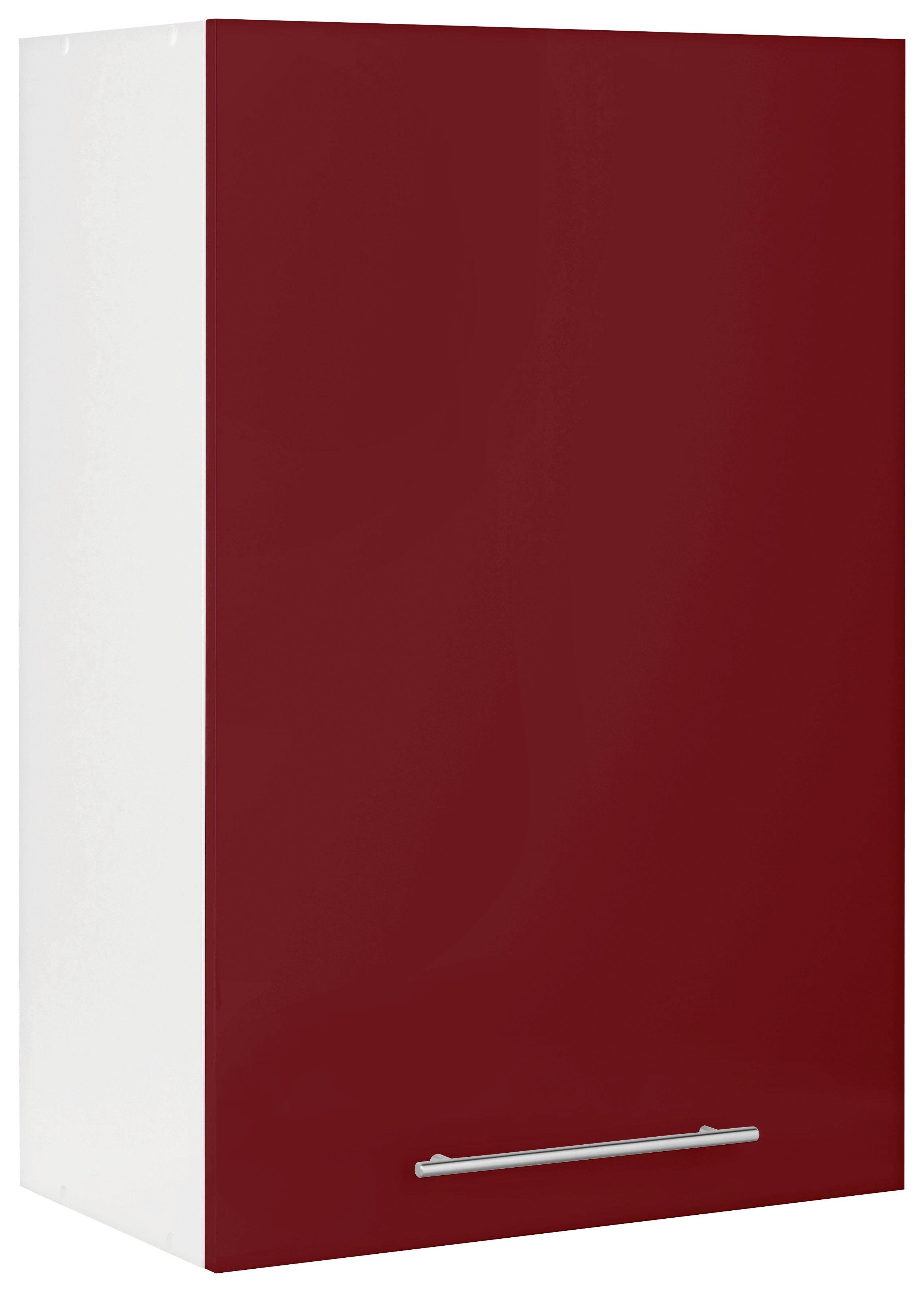 wiho Küchen Hängeschrank Flexi2 Breite 60 cm Rot Glanz