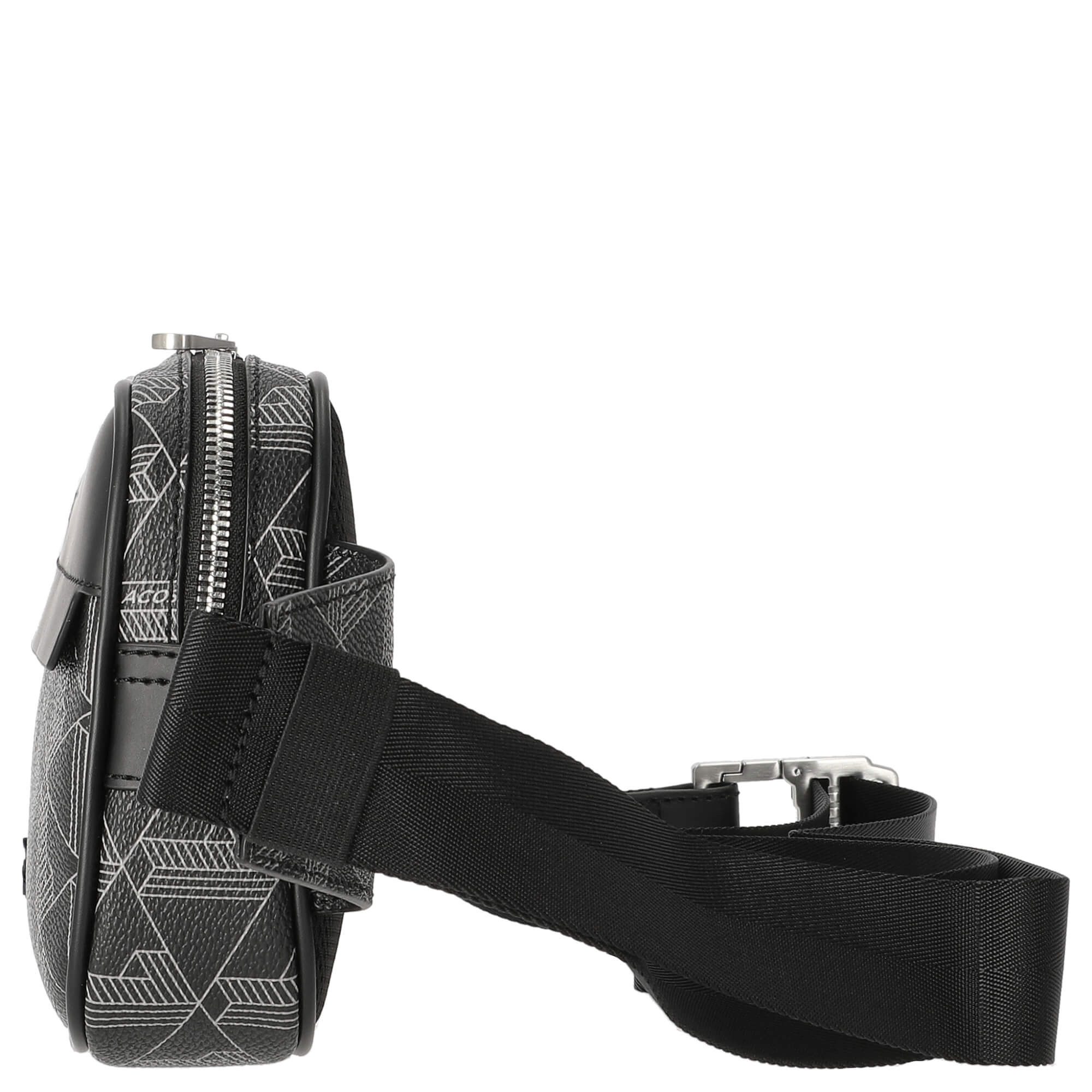 Lacoste Bauchtasche The Blend - Gürteltasche 23 cm (monogram noir gris)