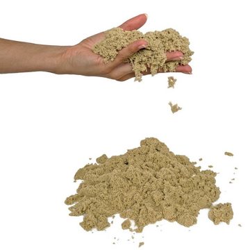 JH-Products Knetsand Kinetic Sand Sensory-Sand 1 kg - kinetischer Sand, Modelliermasse