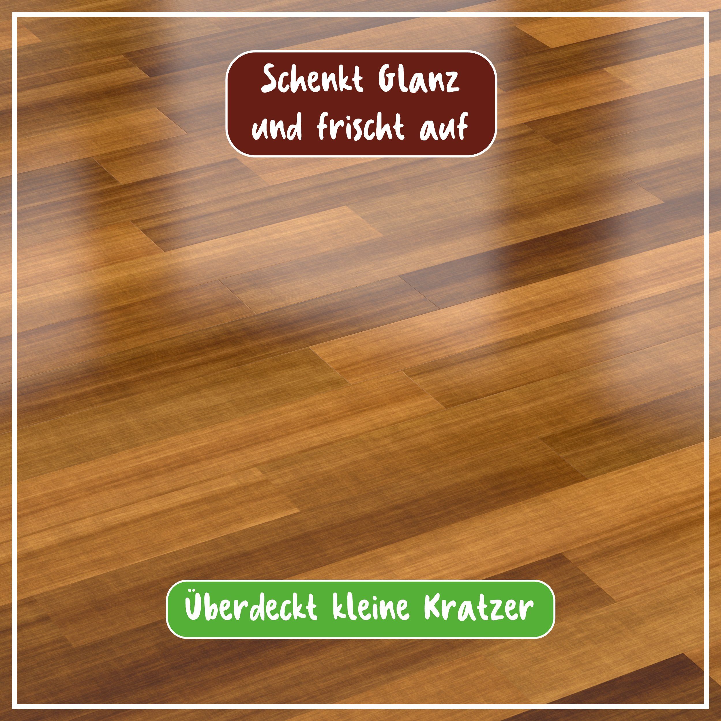 in abgenutzte glänzend Made - stumpfe 2,5 poliboy Germany) Liter Holz- Korkböden und Renovierer (für - Parkettreiniger - und