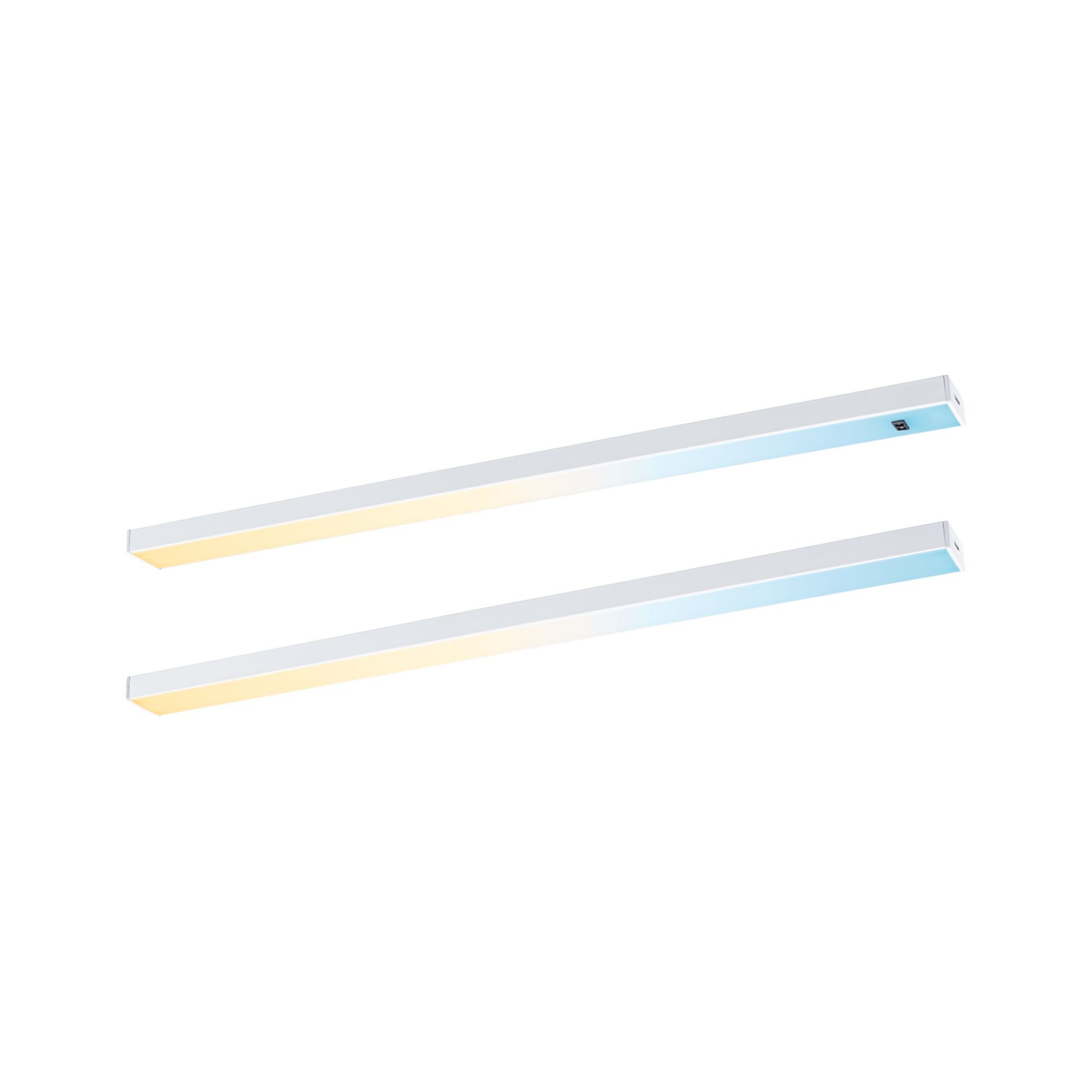 Paulmann LED Unterbauleuchte 98611, im Lieferumfang enthalten, Aluminium