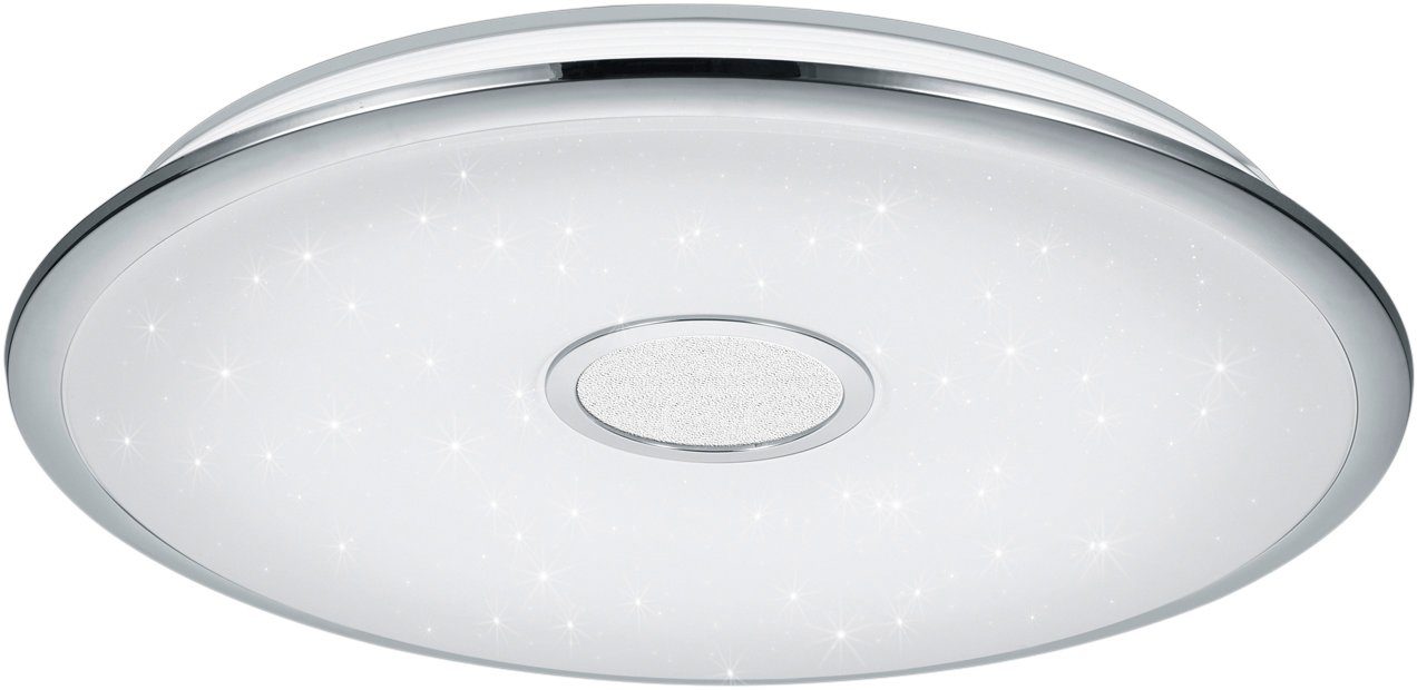 TRIO Leuchten LED Deckenleuchte OSAKA, Farbwechsel, Nachtlichtfunktion, LED fest integriert, Neutralweiß, Kaltweiß, Warmweiß, Tageslichtweiß, LED Deckenlampe