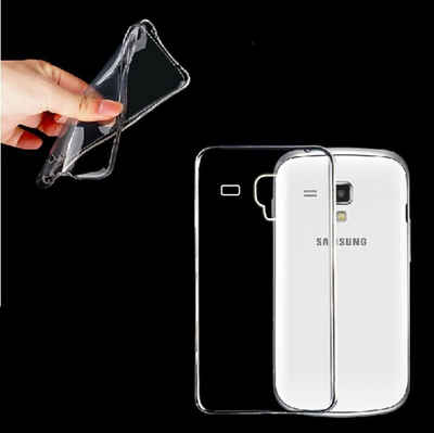 König Design Handyhülle Samsung Galaxy S3 Mini, Samsung Galaxy S3 Mini Handyhülle Ultra Dünn Bumper Backcover Transparent