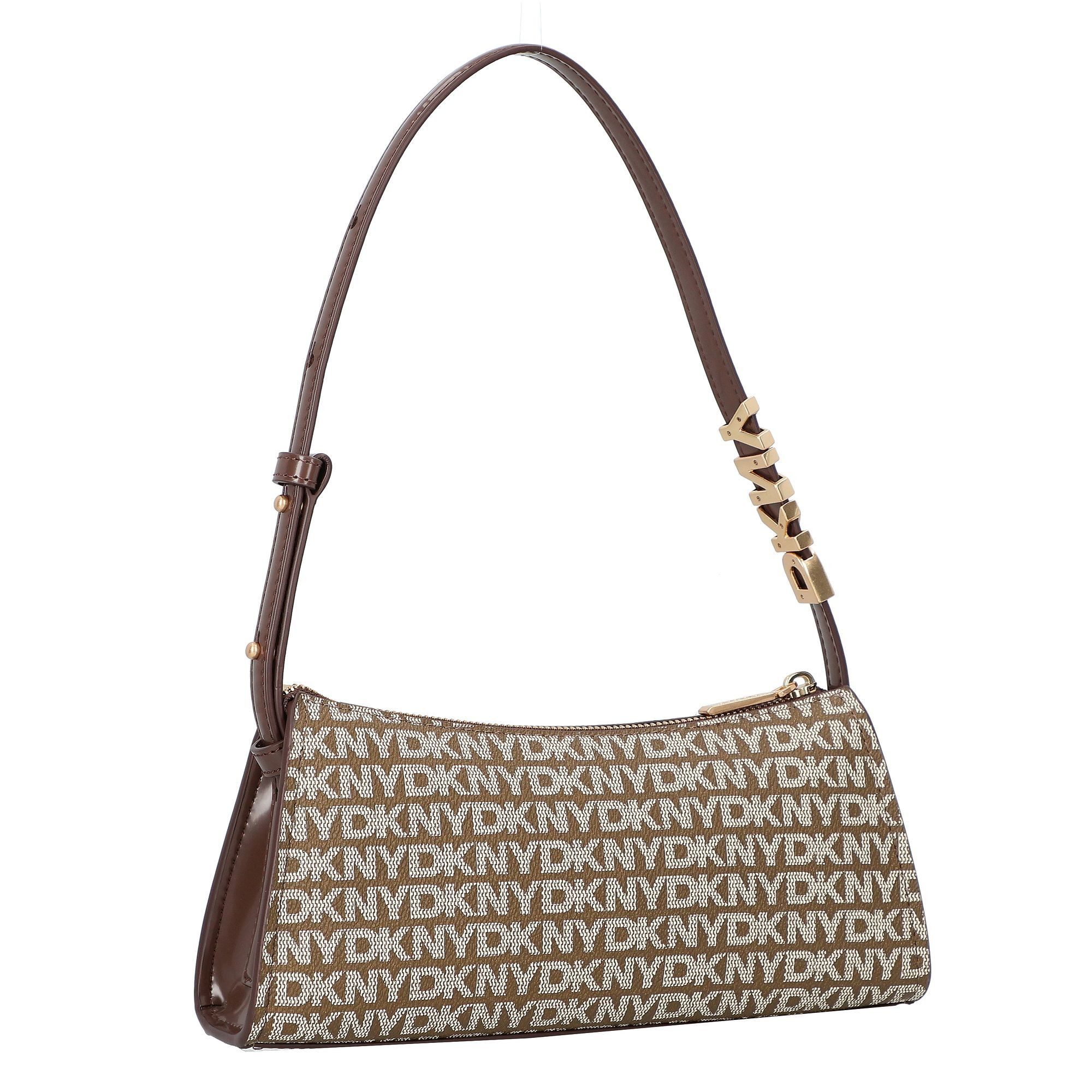 DKNY Schultertasche Avril, Polyurethan