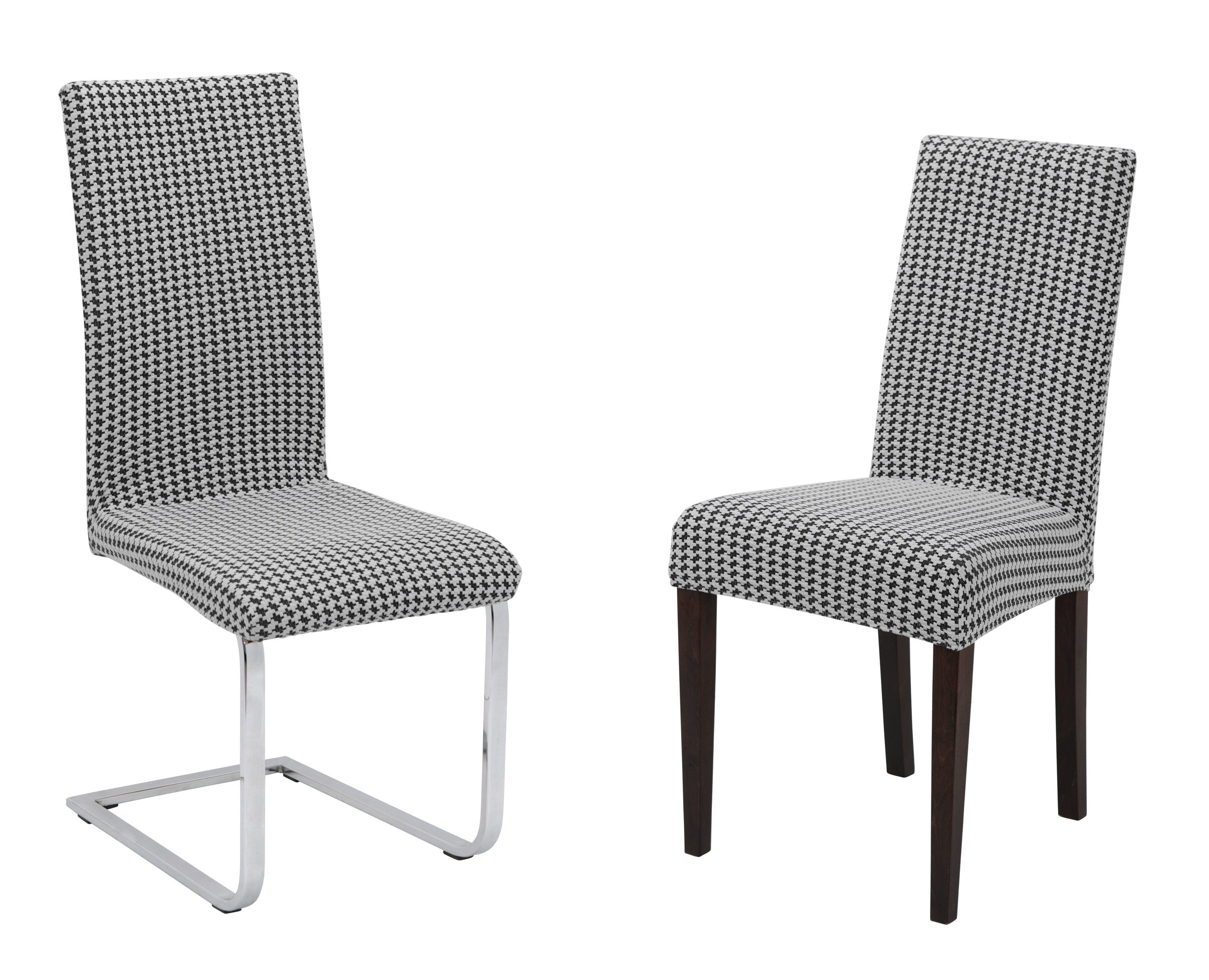 Beautex Stuhlhusse Stretch für Stühle & Schwingstühle Strick Antonella