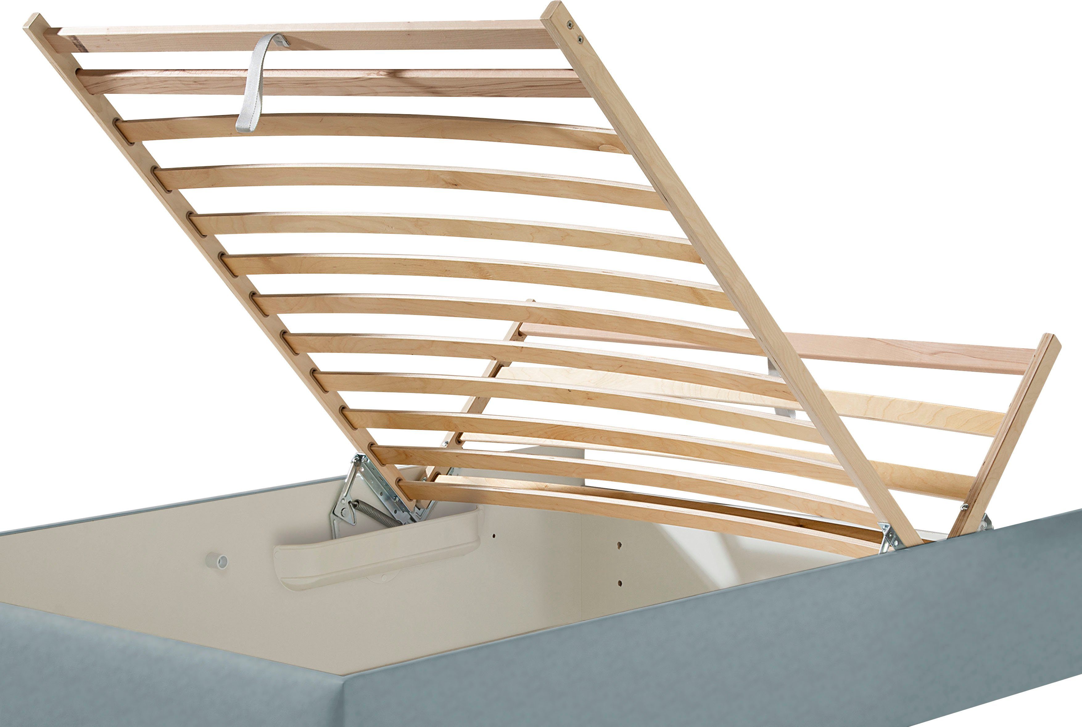 Maintal Polsterbett "Mison" mit oder ohne Matratze Bonell-, Kaltschaum-, Ta günstig online kaufen