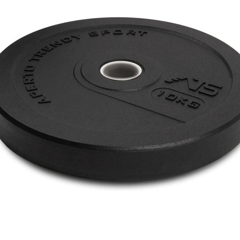 Trendy Sport Hantelscheiben Training Gummi Gewichtsscheiben: 2x 5kg - 25kg (10Stück)