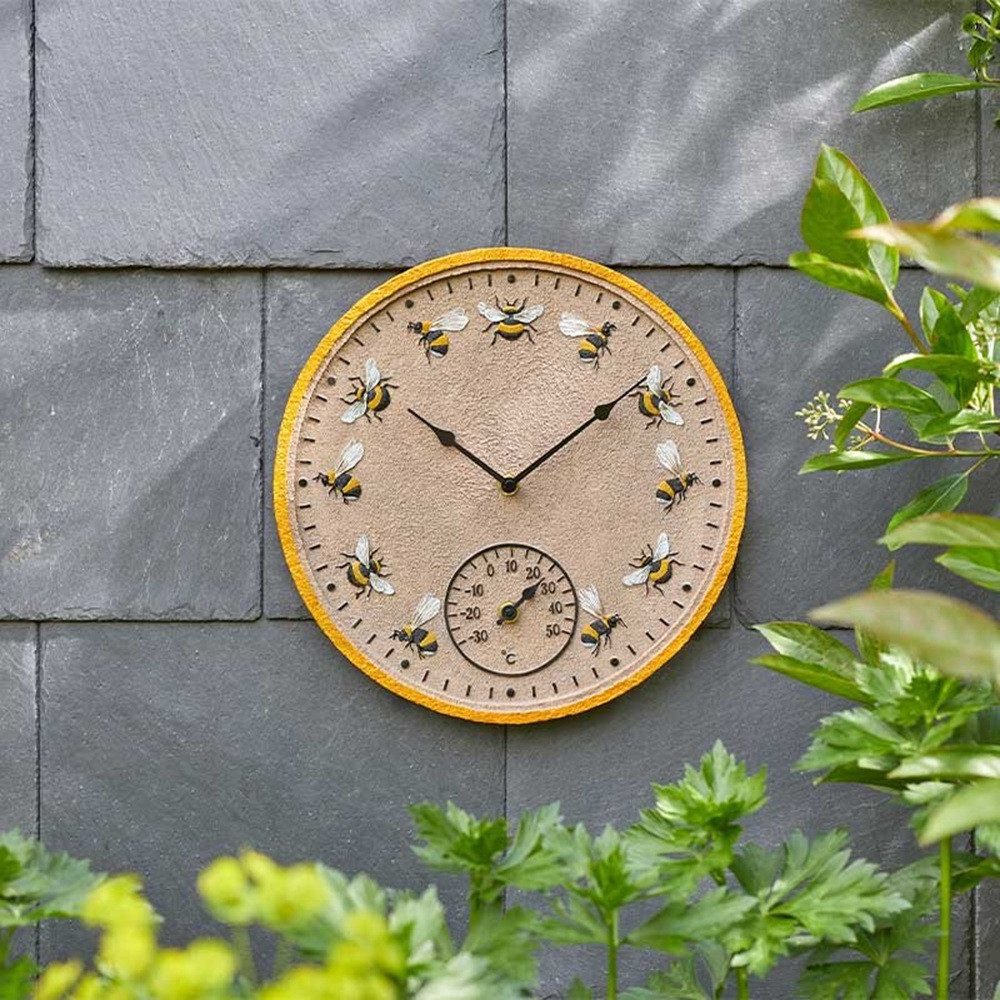 Smart Garden Wanduhr Beez Wanduhr und Thermometer