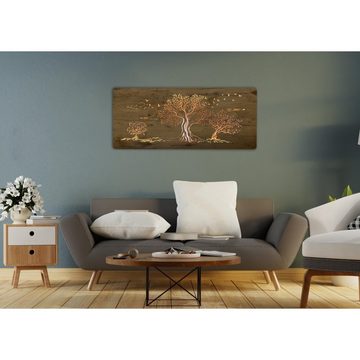 WohndesignPlus LED-Bild LED-Wandbild "Drei Oliven" 120cm x 60cm mit 230V, Natur, DIMMBAR! Viele Größen und verschiedene Dekore sind möglich.