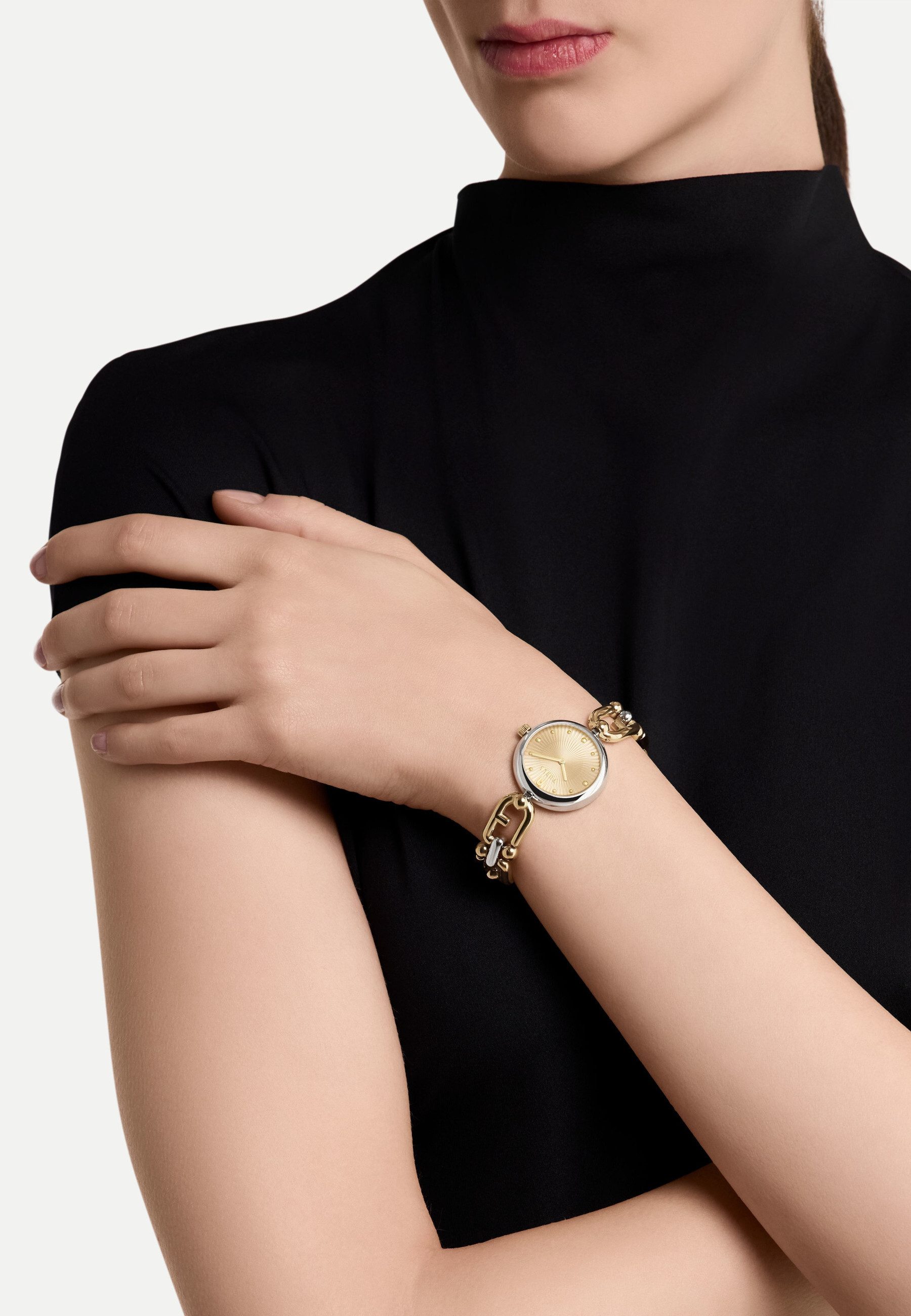 Furla Quarzuhr FURLA MIANUVOLA ROUND, (1-tlg., Not a set – not applicable to this product), Quarz Analog – Bild 2 von 5