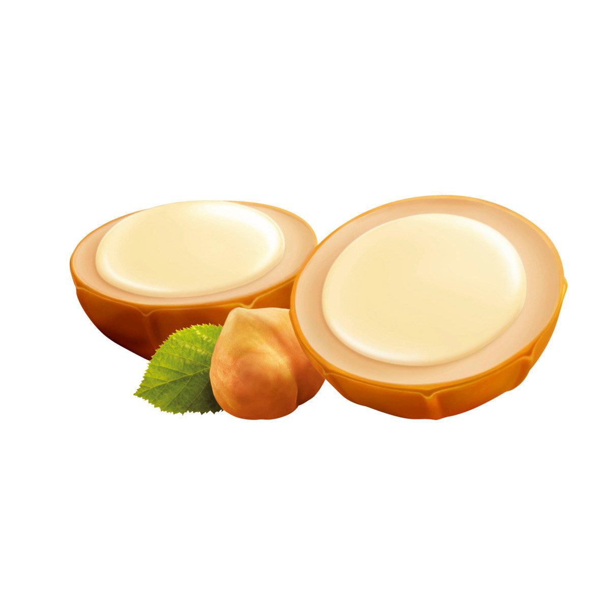 Toffifee Schokolade, Toffifee White Chocolate Haselnuss mit Milchcreme und Karamell 125g