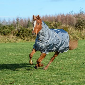 Bucas Pferde-Regendecke Bucas Smartex Turnout Rain Classic 0g PONY - Iron Gate