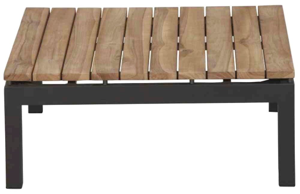 Siena Garden Gartentisch Alvida, 74x74x30 cm, Teakholz