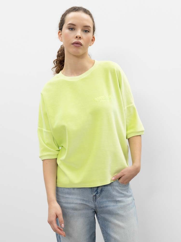 Herrlicher Kurzarmpullover Smila Shortsleeve Überschnittene Schulter günstig online kaufen